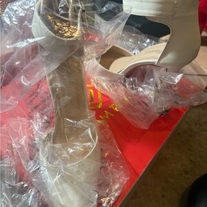 Elegant Cream High Heels